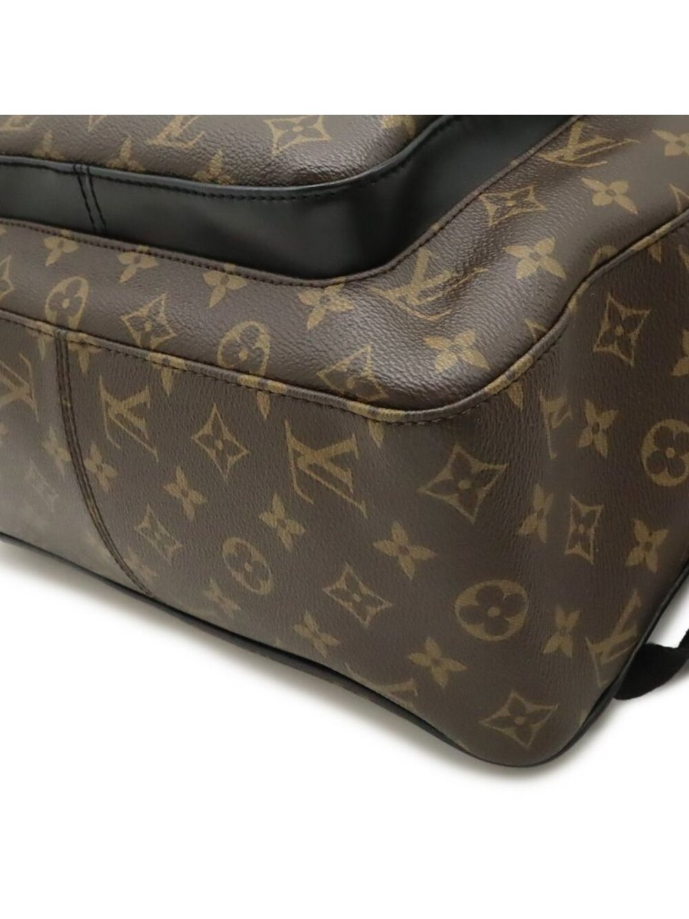 Louis Vuitton Monogram Macassar Josh Backpack Shoulder Bag - Picture 3 of 9